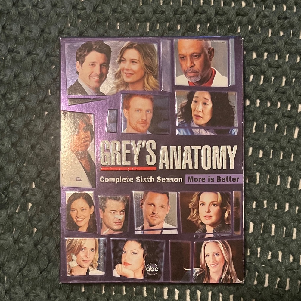 Grey's Anatomy Complete Sixth Season DVD